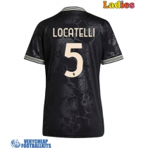 Juventus Manuel Locatelli #5 Replica Third Shirt Ladies 2025-26 Short Sleeve